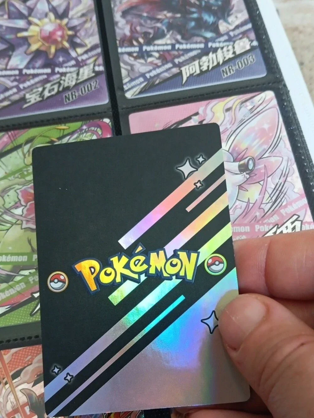 Pokemon Shiny Silvally Holographic Card - White, Gold, Black